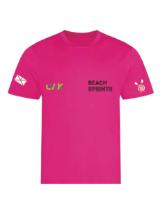 Jersey Coastal Rowing Club Rowing Club Neon Pink Baselayer unisex