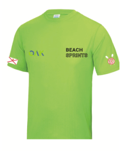 Jersey Coastal Rowing Club Rowing Club Neon Yellow Baselayer unisex