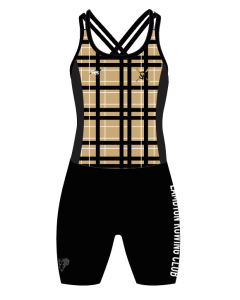 Lambton Rowing Strappy Tartan Unisuit women