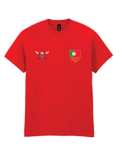 Lincoln Rowing Centre Red Cotton Tee Mens