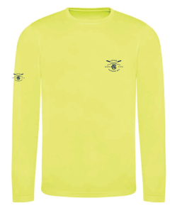 Newark Rowing Club Neon Yellow LS Basleayer unisex