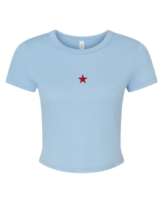 Star RC Baby Tee Blue womens - XXL