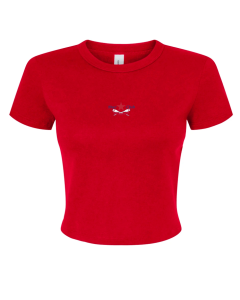 Star RC Baby Tee Red womens - XXL