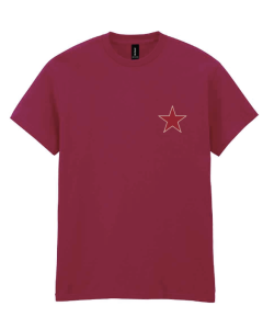 Star RC Washed Tee- Red-unisex-XXL