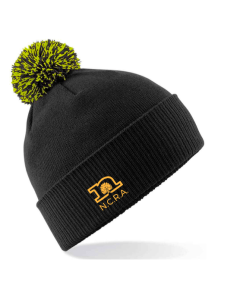 NCRA bobble hat Black