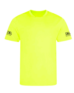 NCRA Performance Tee neon