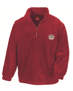 Nottm & Union Fleece-Red unisex