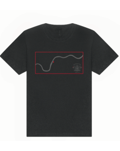 Nottm & Union Heavyweight Washed Cotton Black Tee
