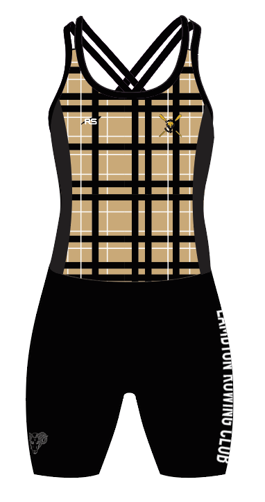 Lambton Rowing Strappy Tartan Unisuit women
