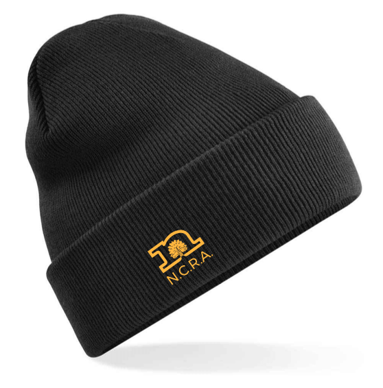 NCRA beanie hat Black