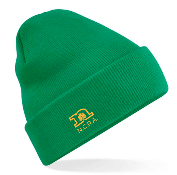 NCRA beanie hat Green