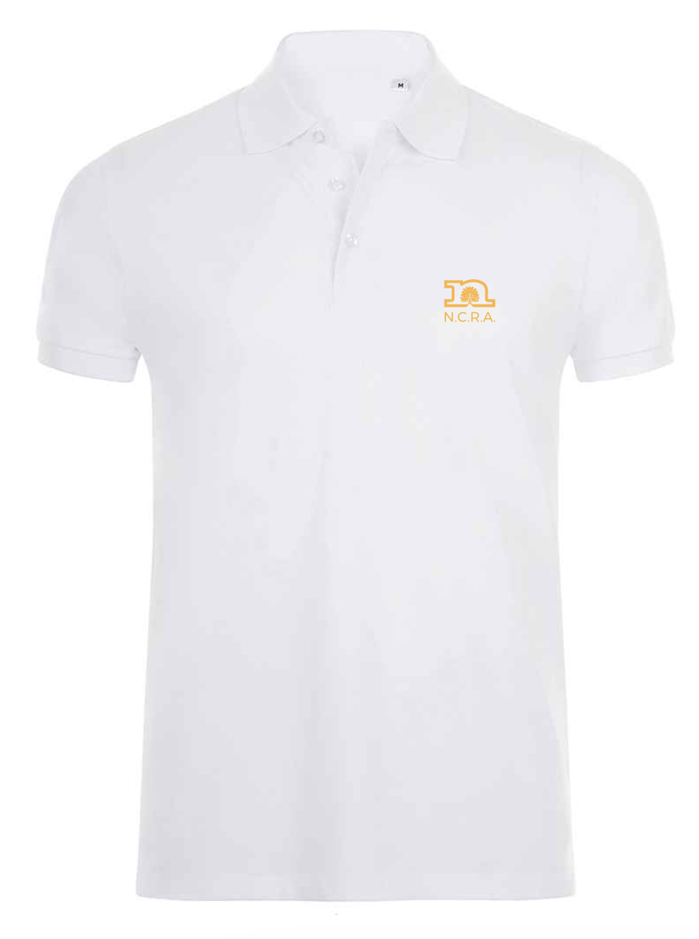 NCRA Polo Shirt-White unisex