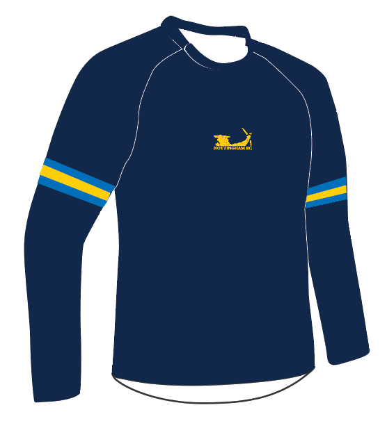 Nottingham RC LS Blue Custom Baselayer men