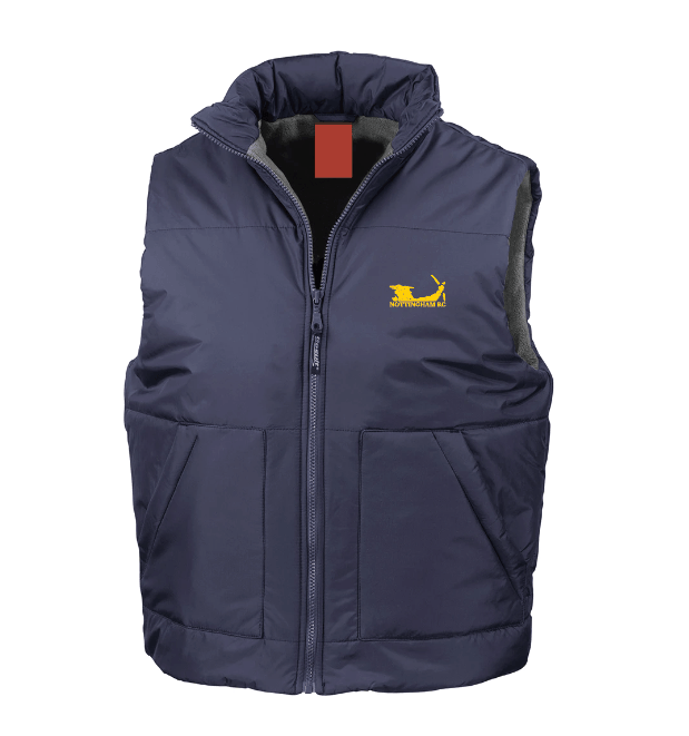Nottingham RC Fleece Lined Bodywarmer