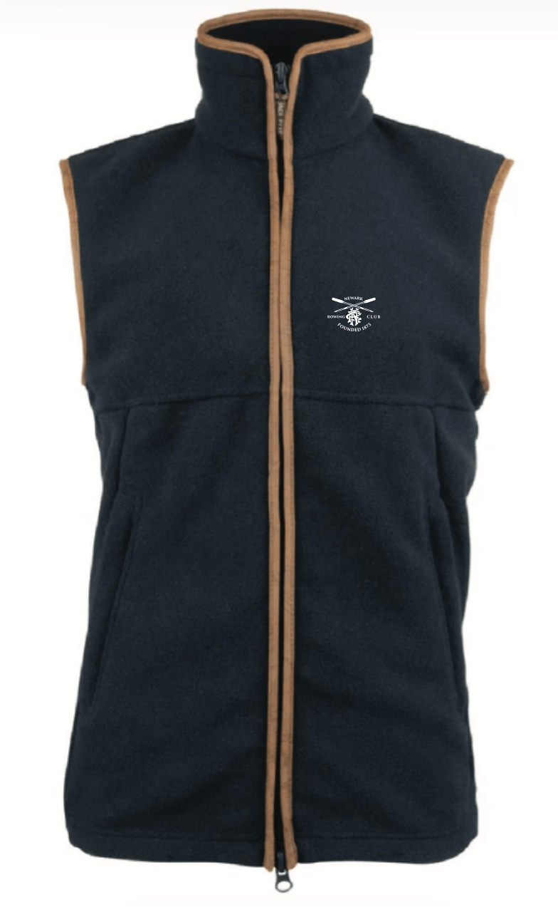 Newark Rowing Club Fleece Gilet unisex