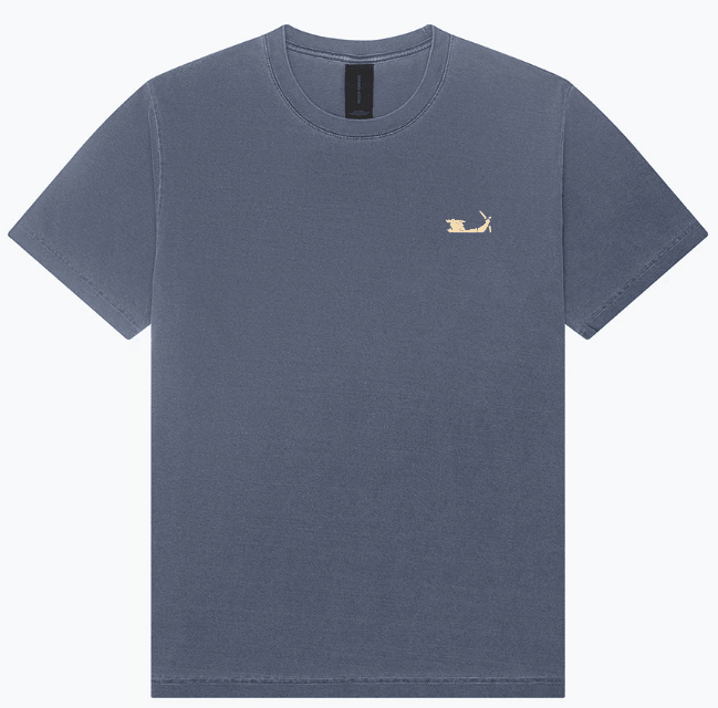 Nottingham RC Heavyweight Cotton Washed Navy Tee