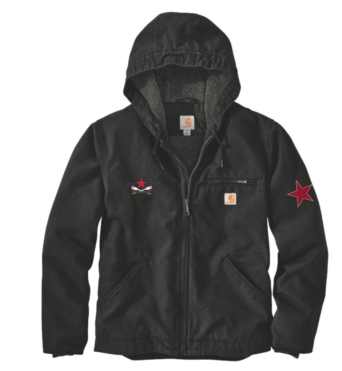 Star RC Carhartt Sherpa Black Jacket