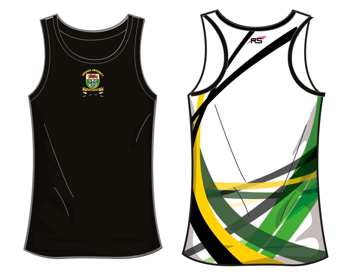 Swansea University mens MQD Tank