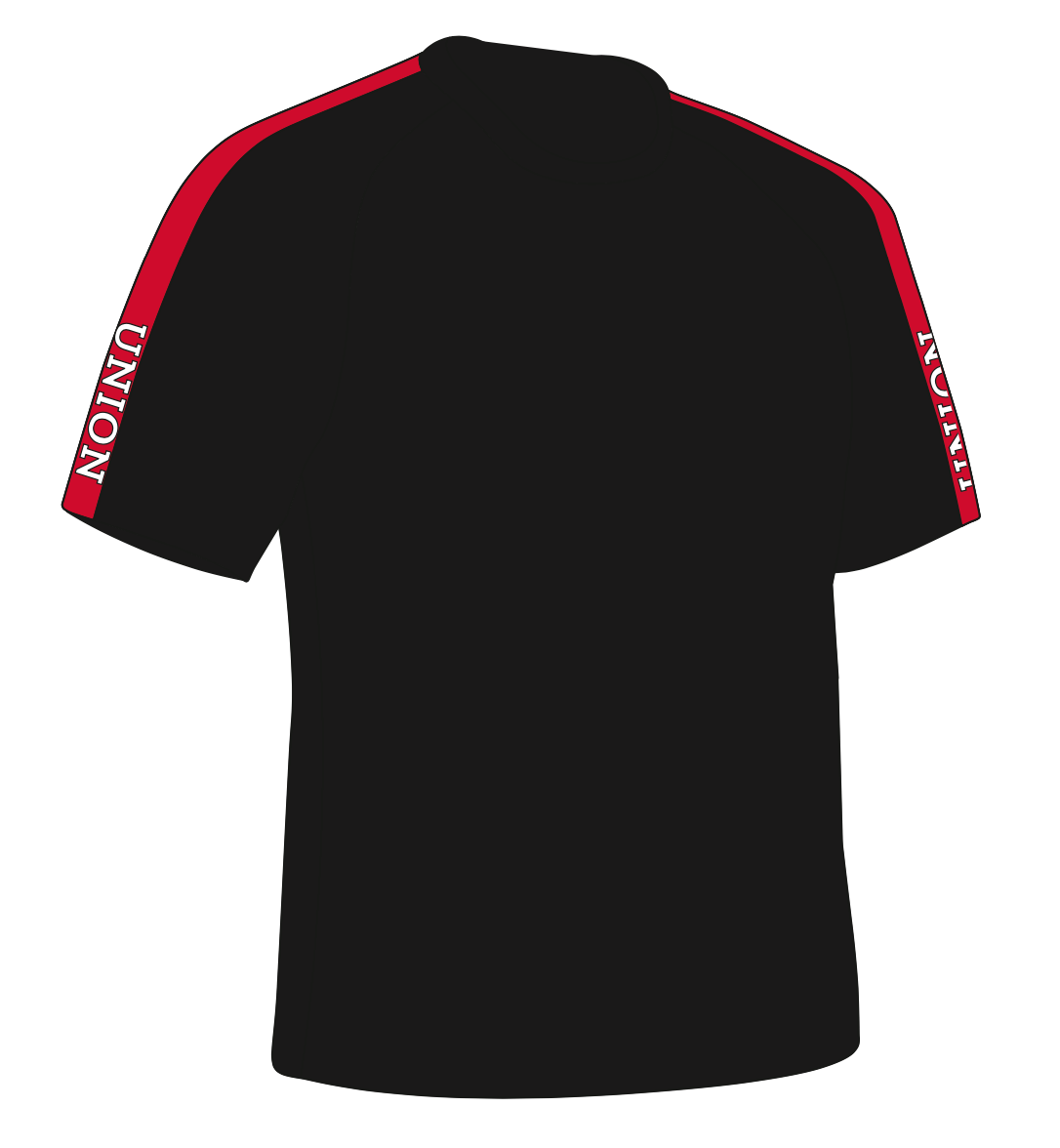 Nottm & Union Drive Shortsleeve Black Baselayer women